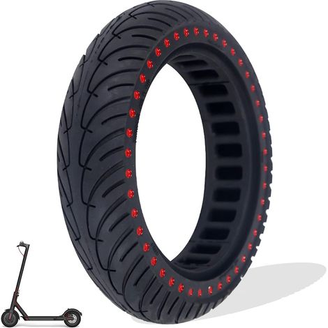 8,5 Pouces Pneu Plein Trottinette Electrique, 8 1/2 Pneu Trottinette 50/75-6.1, Roue Tubeless Scooter, 8.5 Pouces Roue Trottinette Compatible M365 Pro 1S, Roues Increvable Scooter (1/5)