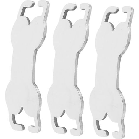 Hunde-Erkennungsmarken aus Edelstahl, 3er-Pack (1/5)