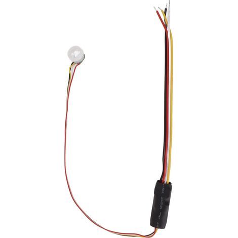 Intelligenter PIR-Bewegungsmelder, 120°-Erfassungswinkel, Mini-Infrarotdetektor für LED-Beleuchtung, 5–24 V DC (1/5)