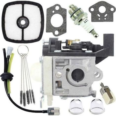 Carburateur Carb reconstruction tuyaux de carburant et ampoules d'amorage pour Zama Rb-k94 Echo Srm-265 Srm-265es Kit de carburateur carburateur (couleur : argent-1 Set Carbureto (1/5)