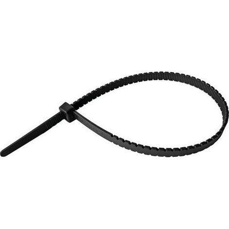 Multipack Haupa SCHWARZ UV-STABIL 200X4,6 MM (HUPTWIST KABELBINDER) - 100 Stück