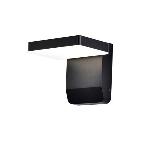 Applique murale extérieure LED noir 20W 1700lm IP54 3000K - Mantra - Cooper (1/3)