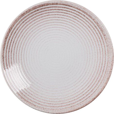 Assiette à dessert ronde ornée porcelaine 23 cm Atalaia Maxforce