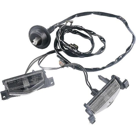 Ensemble d'éclairage de plaque d'immatriculation arrière avec ampoules pour Mazda 3 2009-2013 BS1E-51-270 (1/5)