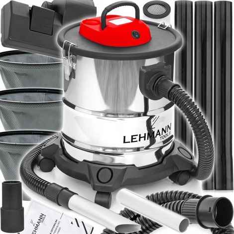 Aspirateur industriel sans sac pour cendres et débris de cheminée 2000 W