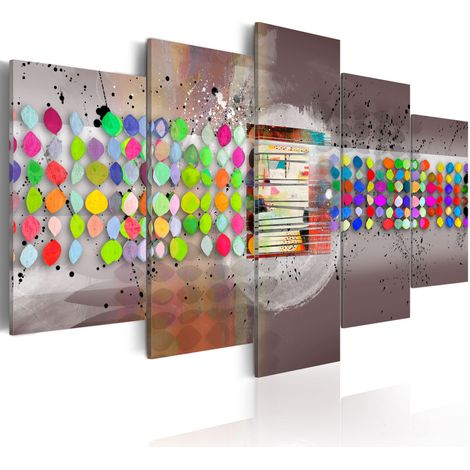 Quadro - astratto (pois) - 100x50 (1/4)