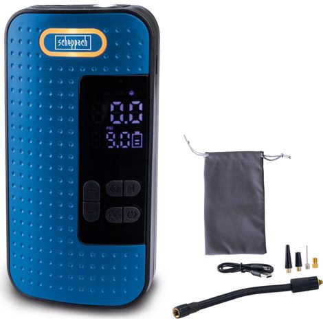 Akku-Handkompressor 8V 10,3 bar 2000 mAh Scheppach ac10/8v