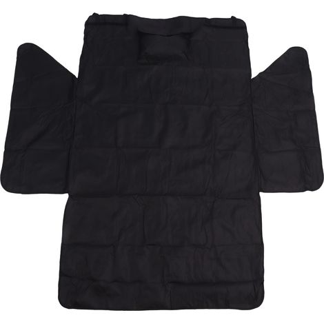 Wasserdichter Autositzbezug für Hunde, vollständiger Schutz für die Rückbank von SUVs und LKWs, Schwarz, 175 x 105 x 43 cm