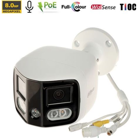 Dahua Telecamera bullet 180° IP TiOC 8Mp Ottica 2,8 mm - IPC-PFW3849S-A180-AS-PV T
