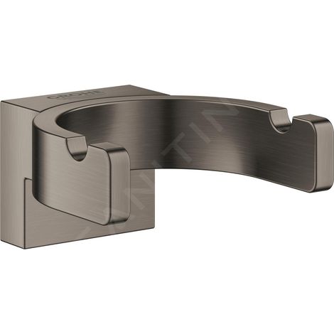 Grohe Selection Double patère Anthracite, 41049AL0 (1/4)
