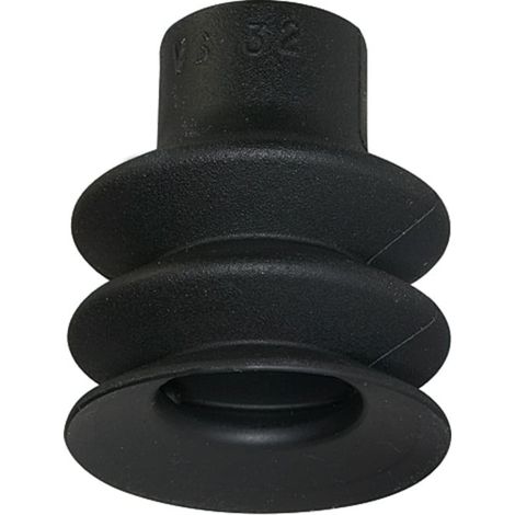 Riegler Balgsauger, rund 2,5 Falten, Material NBR, »FG«, Ø 18 mm (1/2)