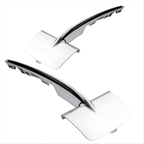 2 pièces de garniture chromée pour grille inférieure de pare-chocs avant pour F15 X5 2014-2018 (1/5)