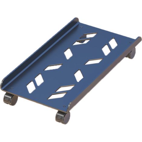 Support universel pour tour PC en acier renforcé de 1,2 mm, roues pivotantes à 360° avec frein, nettoyage facile, usage domestique (1/5)