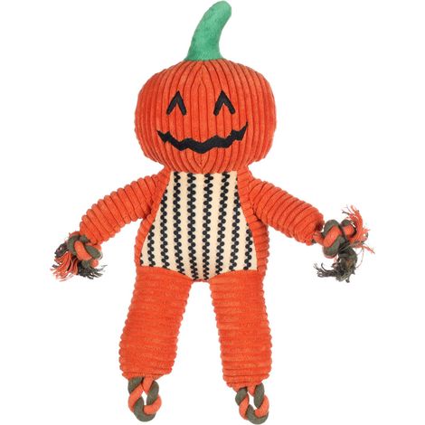 Jouet Bunut Citrouille Orange Halloween 32 x 30 cm pour chien - Flamingo (1/3)