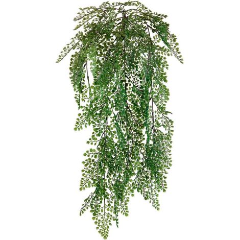 Pianta artificiale Cadente felce decorativa da interno ed esterno -Springeri 84 cm (1/5)