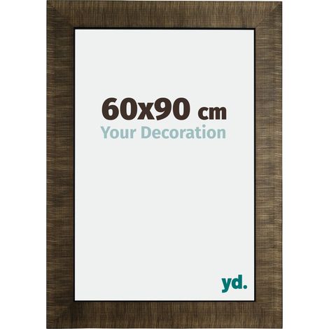 yd. - Cadre photo 60x90 - Champagne Brosse - Bois - Leeds (1/5)