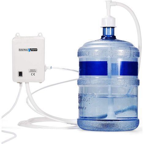 VEVOR Pompa di Erogazione 3,78 L/min, Pompa di Erogazione dell’Acqua 35W, Sistema di Acqua in Bottiglia, 40 PSI 11-22L, Sistema di Erogazione di Acqua in Bottiglia (1/5)