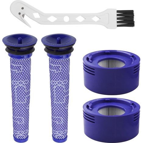 Staubsaugerfilter – 4er-Pack – Waschbares HEPA-Material – Für Dyson V7 V8 – Ersatzteil 965661-01 (1/5)