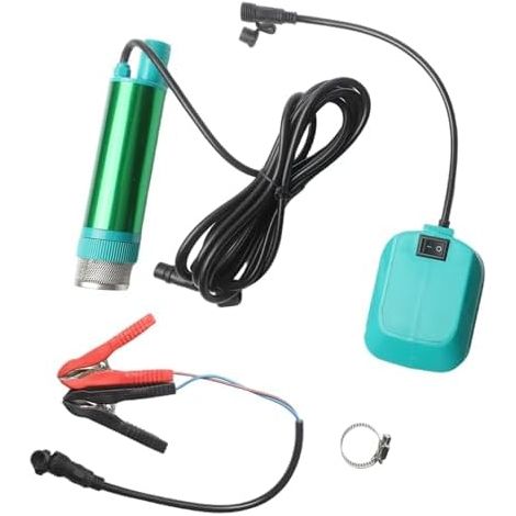 Akkubetriebene Lithium-Batteriepumpe für MT 18V-Batterien, Fördermenge 40-60 l/min, 2,4 m Kabel, tragbar zum Umfüllen von Wasser und Dieselöl, kompakte 38 mm (Pumpe + Schlauch) (1/5)