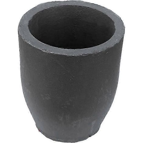 Creusets en graphite et argile de fonderie (5 kg), chalumeau pour four à propane, fusion, coulée et raffinage pour or, argent, cuivre (5 kg) et aluminium. (1/5)