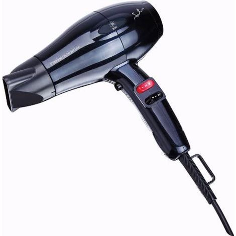 Secador de pelo JATA SC1013, 2000 W, 3 niveles de temperatura, 3 velocidades, difusor incluido, negro (1/4)