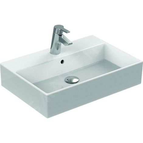 Ideal Standard Strada - Lavabo 500x420x145 mm, 1 ouverture pour mitigeur, avec Ideal Plus, blanc K0816MA (1/5)
