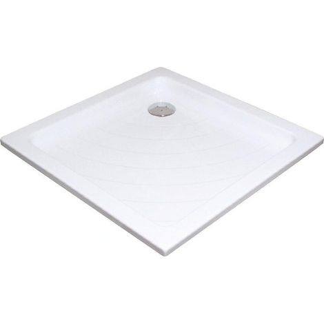 Ravak Kaskada - Receveur de douche Angela PU, 905x905 mm, AntiBac, blanc A007701120 (1/5)