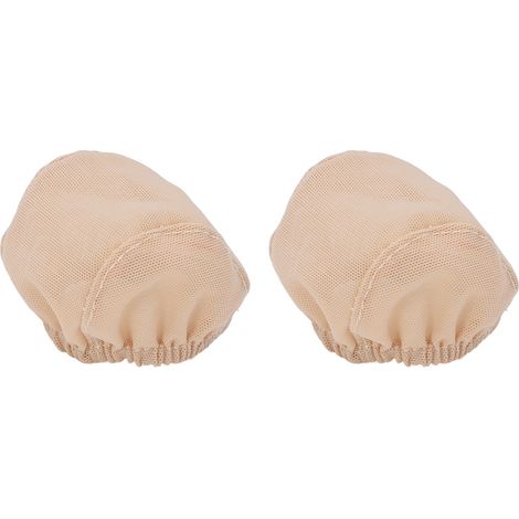 Lot de 2 bonnets en filet pour perruques de poupées articulées, doublure de costume, accessoires de tissage, tour de tête 1/4 (17,5-18 cm) (1/5)