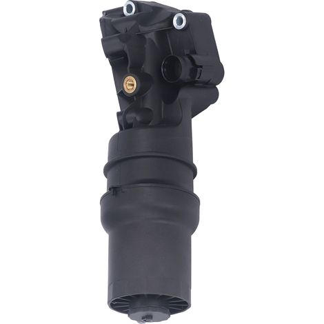 Ortviai Carter de filtre à huile 07K115397D ABS résistant à la chaleur pour VW Golf Rabbit Beetle Jetta MK5 2.5L 2005–2010