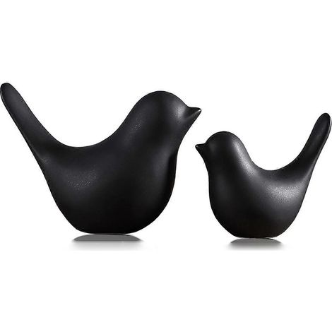 Kleintierfiguren – Wohndekoration – Moderne schwarze Deko-Ornamente (1/5)