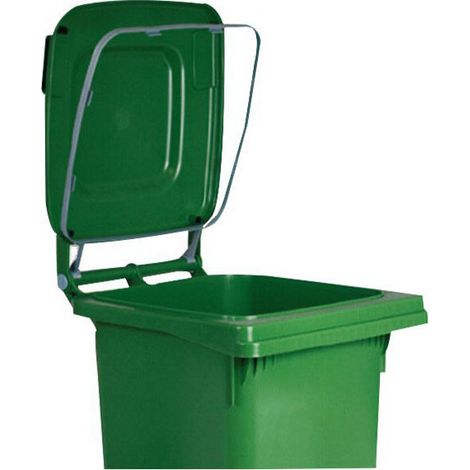 Anneau de fixation pour sac en métal. Poubelle carrée Nu 120 Ics