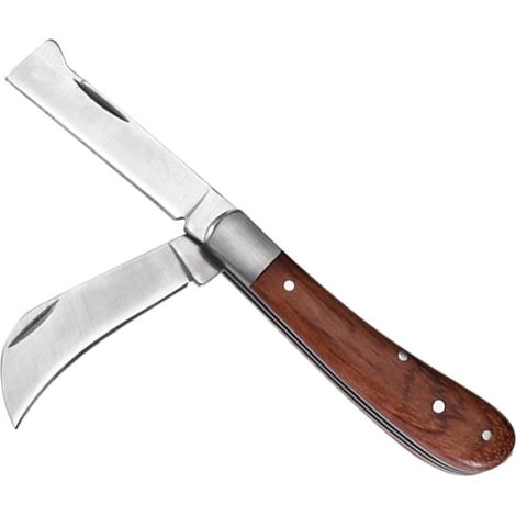 Folding Grafting Knife, Garden Knife, Folding Pruning Grafting Knife, For Grafting, Trimming, Repairing Invasive Bushes, Gardening Knives, Multifunctional Bud Knives (1/5)