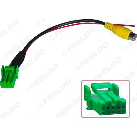 Compatible avec Suzuki Vitara 2016-2019 : câble adaptateur vidéo pour caméra de recul avec écran d'origine et fil arrière (1/5)