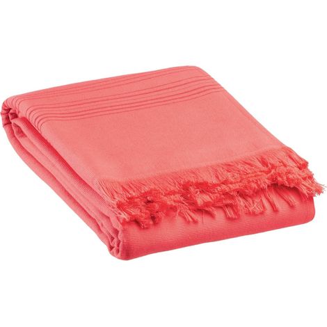 Drap de Hammam Malabar Fouta Serviette de Bain et de Plage 90 x 180 cm - PANGIVO (1/3)
