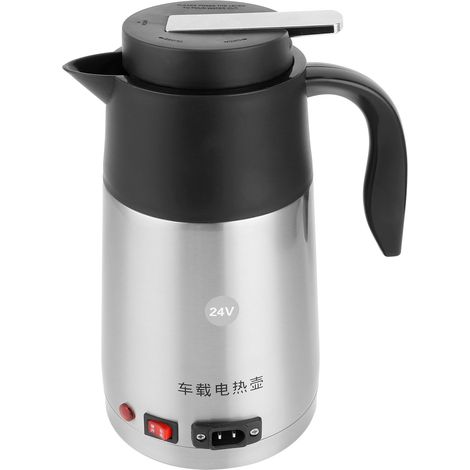 Elektrischer Wasserkocher fürs Auto (1200 ml, 200 W), 24-V-Isolierbecher mit Heizfunktion, Zigarettenanzünderstecker, Bordheizung (1/5)