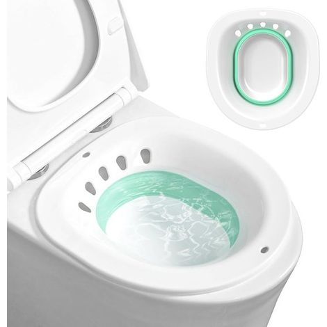 Klappbare WC-Sitzbadewanne – Bidet-Einsatz – 1 Stück
