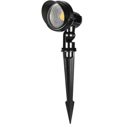 Spot LED Extérieur 7W,LED Lampe LED Jardin Encastrable, Lampe Led Jardin Projecteur Extérieur Lumiere Blanc Chaude Polyvalent (1/4)