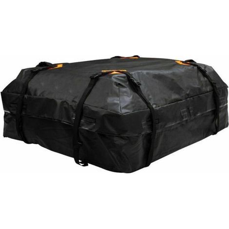 Sac de toit de voiture, porte-bagages sur le toit, 14.6 pieds cubes, tissu Oxford 420D étanche pour voitures SUV (1/5)