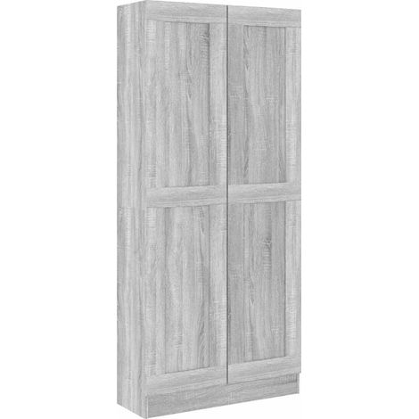 Maison Exclusive - Comodino Grigio Sonoma 82,5x30,5x185,5 cm in Legno Multistrato (1/5)