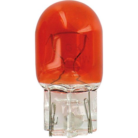 12V Lampada con zoccolo vetro - WY21W - 21W - W3x16d - 2 pz - Scatola - Arancio (1/4)