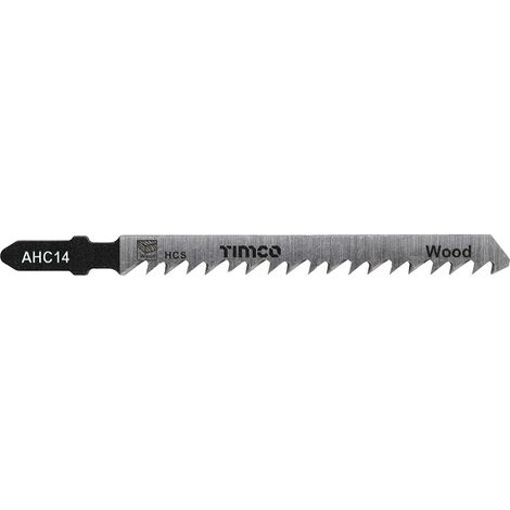 TIMCO Jigsaw Blades Wood Cutting HCS Blades - T101D