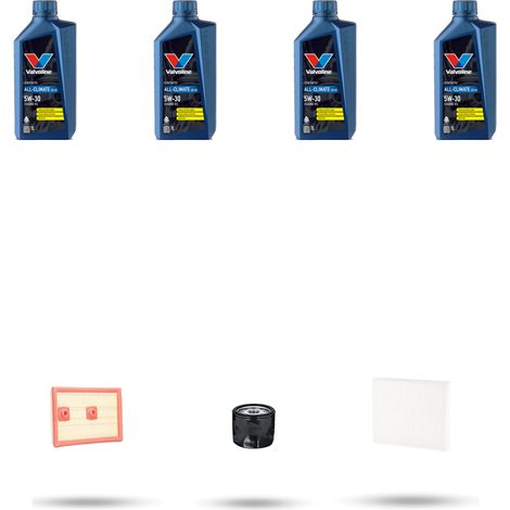 Kit tagliando 3 FILTRI e 4L OLIO compatibile con Seat Ateca (KH) 1.4 TSI 110kw Dal 2016 (1/5)