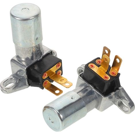 Ensemble de 2 Interrupteurs Variateurs D’Intensité Universels pour Voiture et Suv Contrôleur D’Éclairage Automobile Métallique Bouton Variateur pour Phares et Tableau de Bord (1/5)