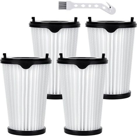 CX7 - Lot de 4 filtres de rechange pour CX7-2 Classic x flexibility Ergorapido - Pièces de rechange pour AEG tous les modèles - Kit de filtres pour AEG CX7-2 et QX8 Animal x Power aspirateur (1/5)