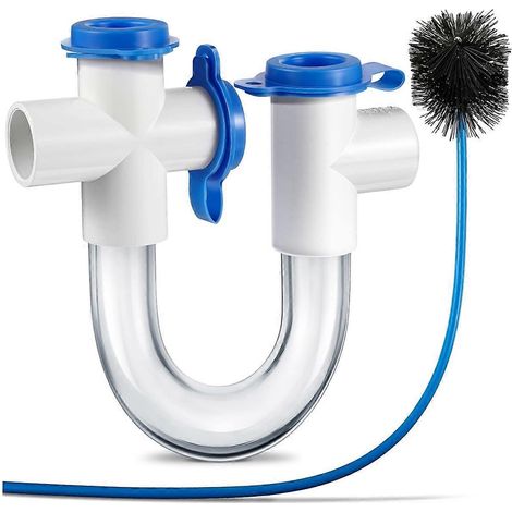 Collecteur de condensats, collecteur en PVC en forme de U pour climatiseurs CVC -- (1/5)