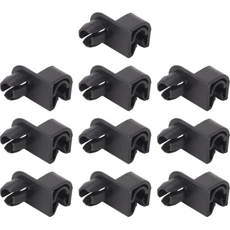 Clip de tige de maintien de capot, 10 pièces, Support solide de remplacement 792843 pour Peugeot 2008 208 301 308 Partner (1/5)