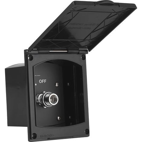 Applicable Boîte de Douche en ABS Haute Résistance, sans Tête de Douche, pour RV, Bateau, Camping-car, Cabine de Toilette, extérieure, durable, facile à installer, idéale pour le (1/5)