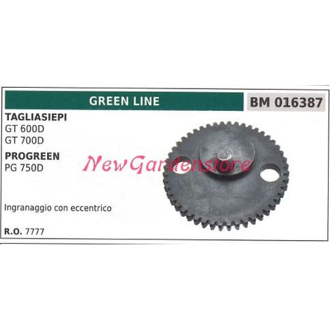 Ingranaggio con eccentrico GREENLINE tagliasiepe GT 600D 016387