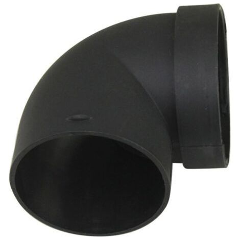 Raccord de sortie d'air coudé pour chauffage sur pied, tuyau coudé, en PVC, 75 mm (1/5)