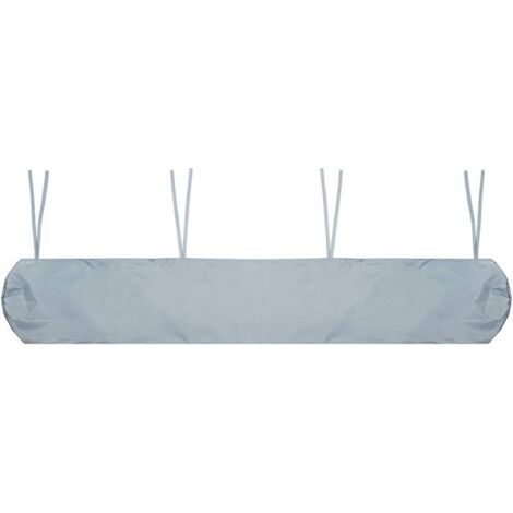 QORVA-Housse de protection pour auvents 4 m – Tissu Oxford 300D imperméable – Résistante aux UV et à l'usure – Compatible auvents standard